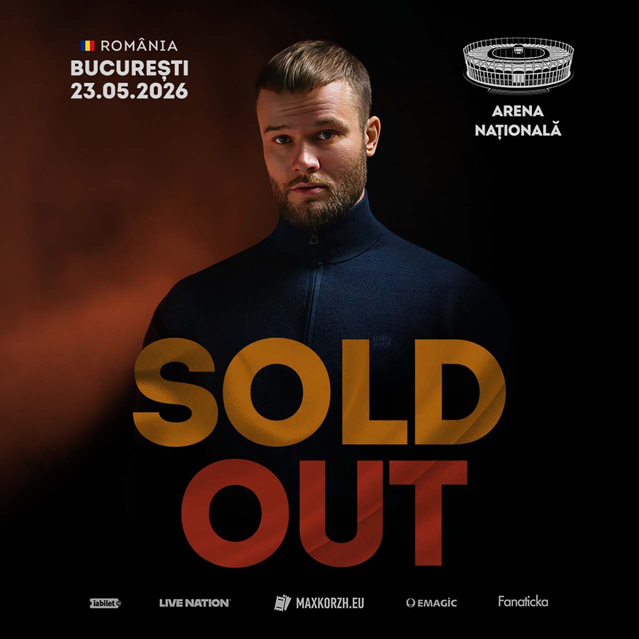 Concertul lui Max Korzh de la Arena Națională este SOLD-OUT!