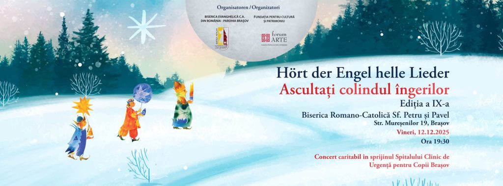 Ascultați colindul îngerilor - ediția a IX-a