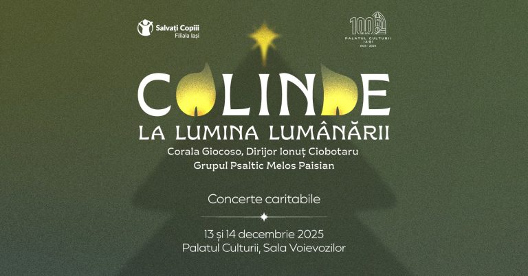 Colinde la lumina lumânării @ Palatul Culturii din Iași