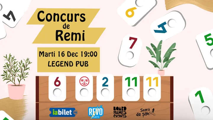 Concurs de Remi Etalat - Board Games Events @ Legend Pub