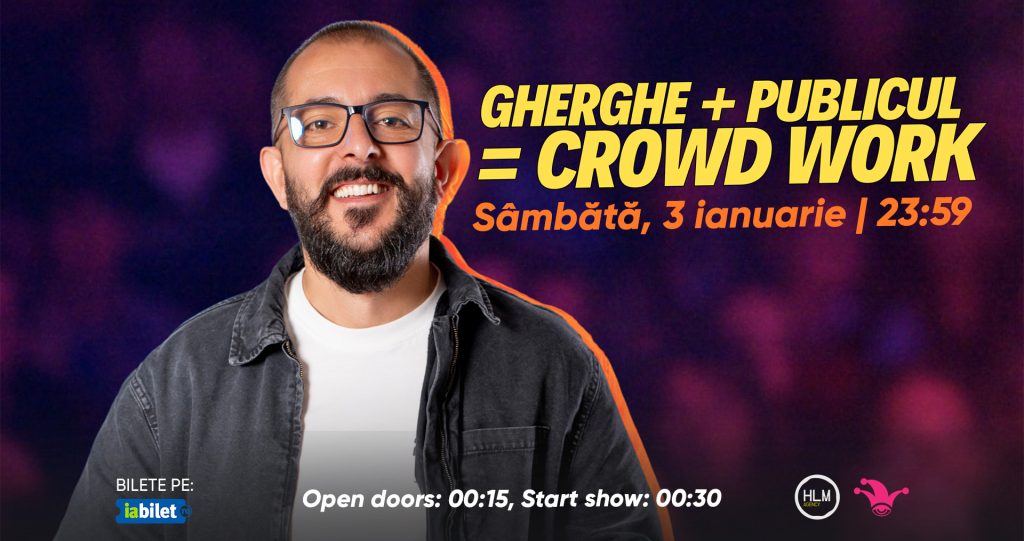 Gherghe + Publicul = Crowdwork @ The Fool