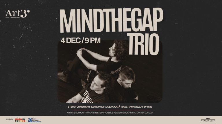 Mindthegap Trio Live @ ART3 Café