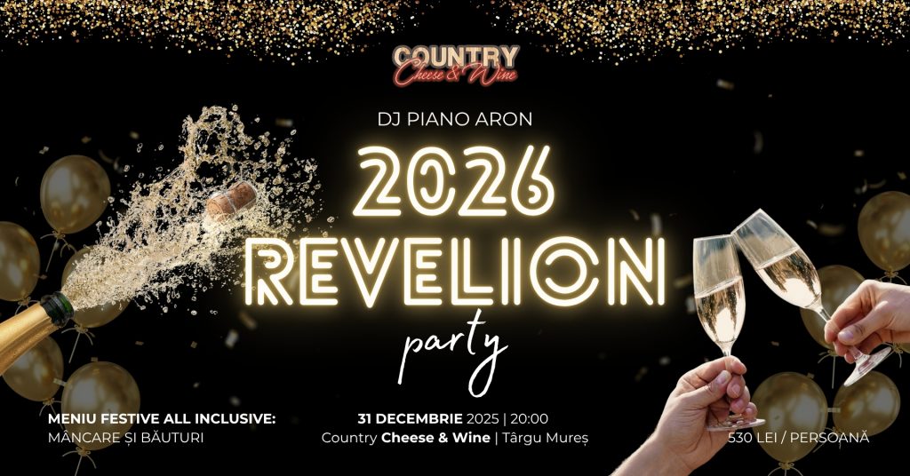Revelion 2026 party @ Country Cheese & Wine