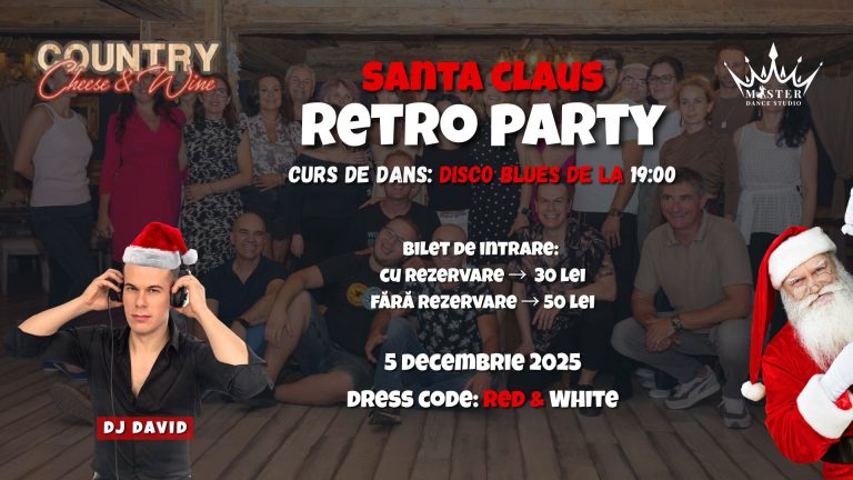 Santa Claus - Retro Party @ Country Cheese & Wine