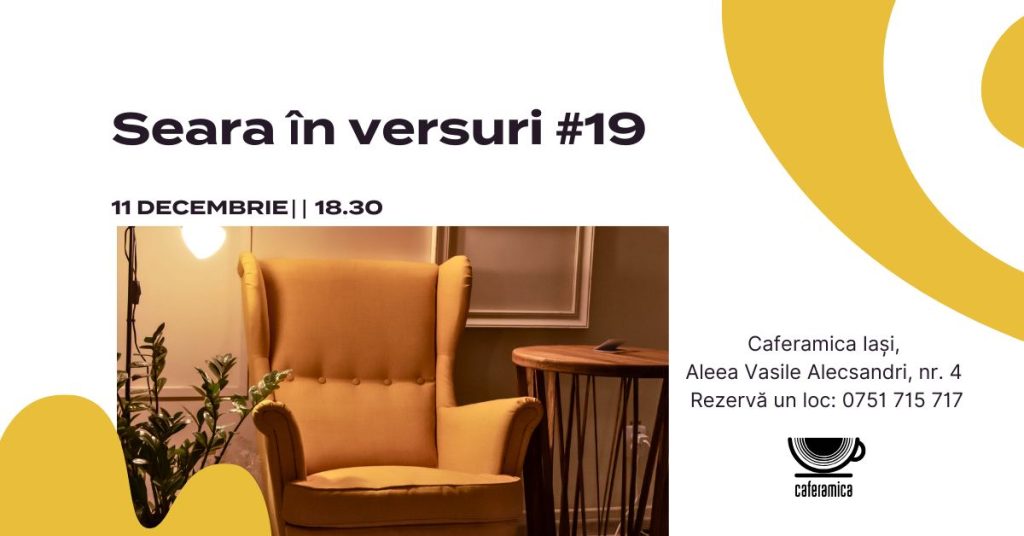 Seara în Versuri #19 @ Caferamica