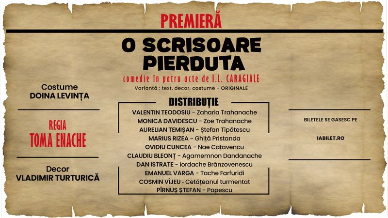 O Scrisoare Pierdută