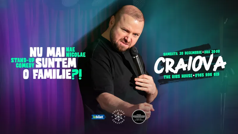 Show nostalgic de stand-up cu Nae Nicolae
