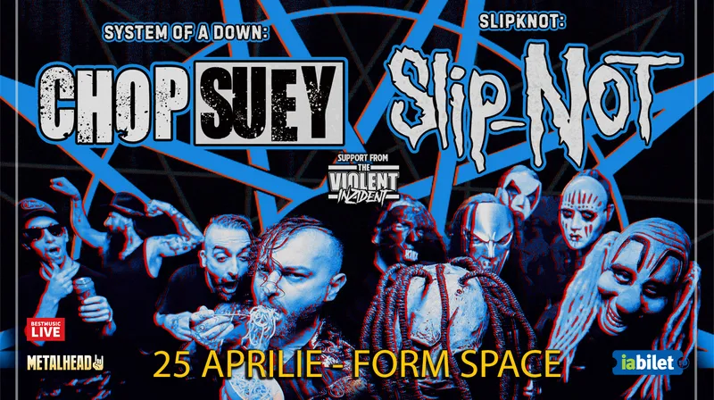 Forever NU!: Tribute Festival Tour cu Slip-Not și Chop Suey + Violent Inzident @ Form Space