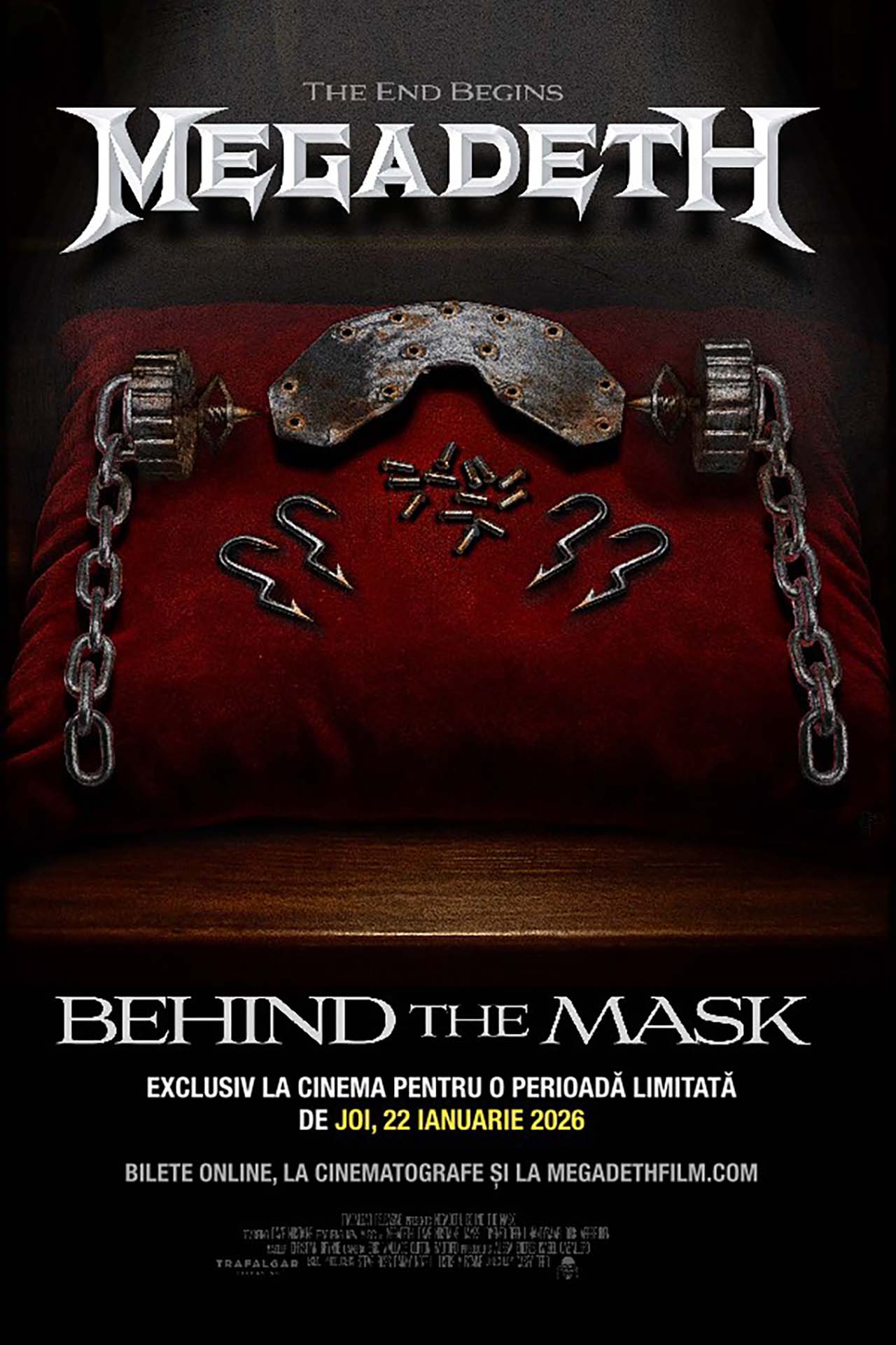 MEGADETH &ndash; Behind the Mask: 40 de ani de istorie metal, pe marele ecran la Cinemax Veranda