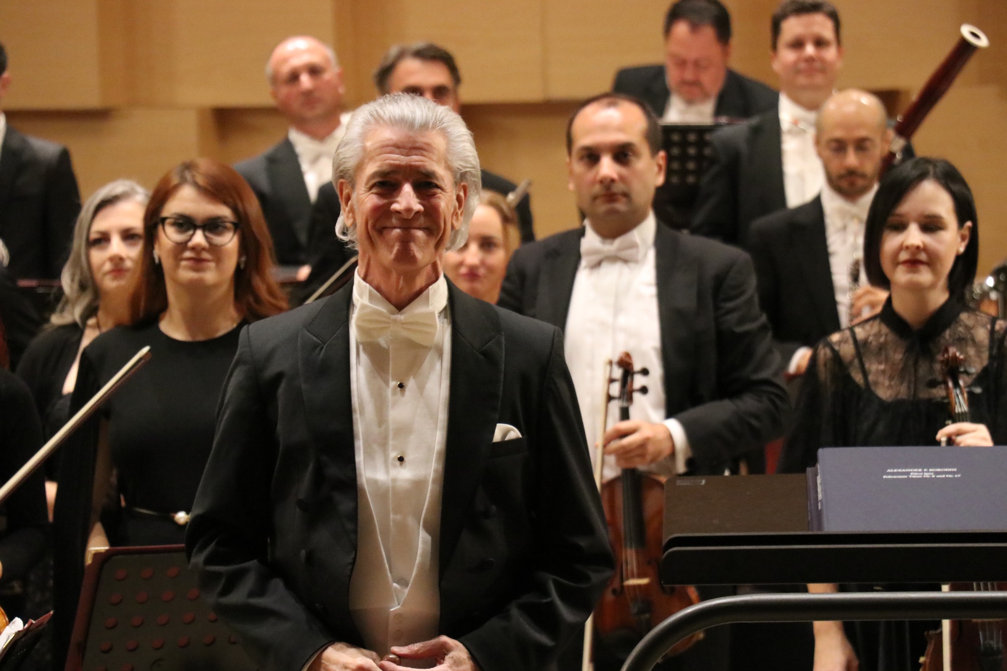 Dirijorul Walter Hilgers Foto: Iosif Trif