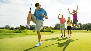 Poză Golf: sportul relaxant al miliardarilor
