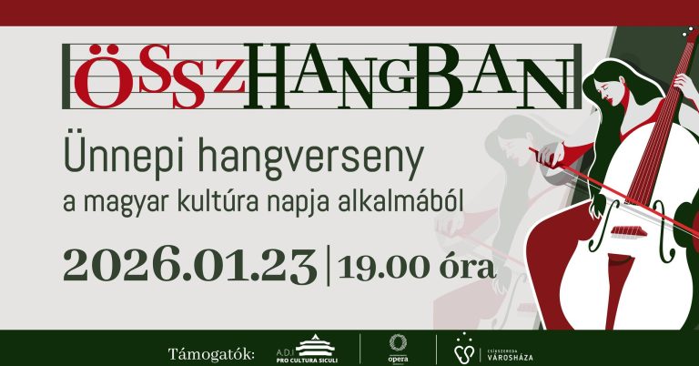 Összhangban | Ünnepi hangverseny a Magyar Kultúra Napja alkalmából