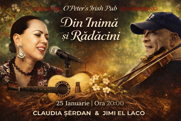 Din Inimă și Rădăcini- concert cu Claudia Șerdan & Jimi El Laco