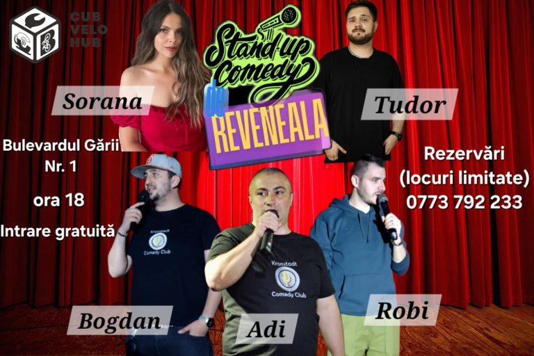 Stand-up de reveneală cu Kronstadt Comedy Club