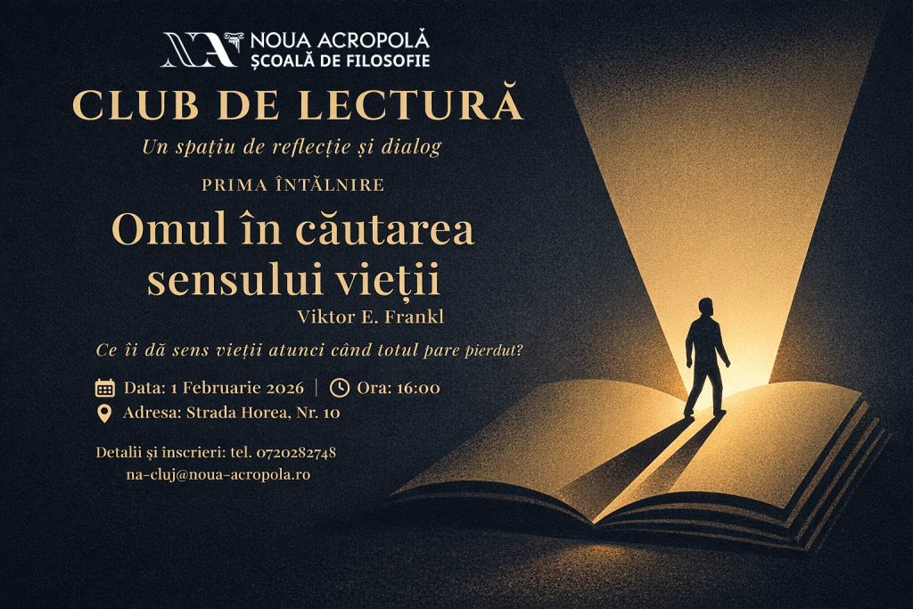 Club de lectură: Omul în căutarea sensului vieții