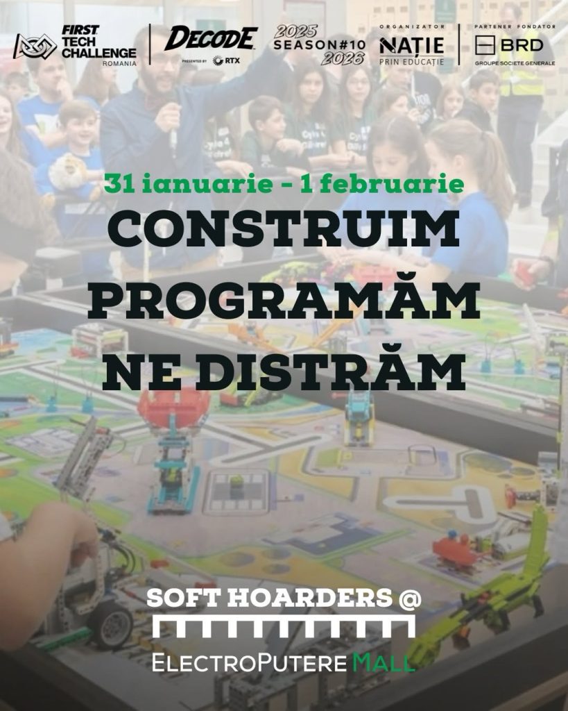 Construim. Programăm. Ne distrăm.