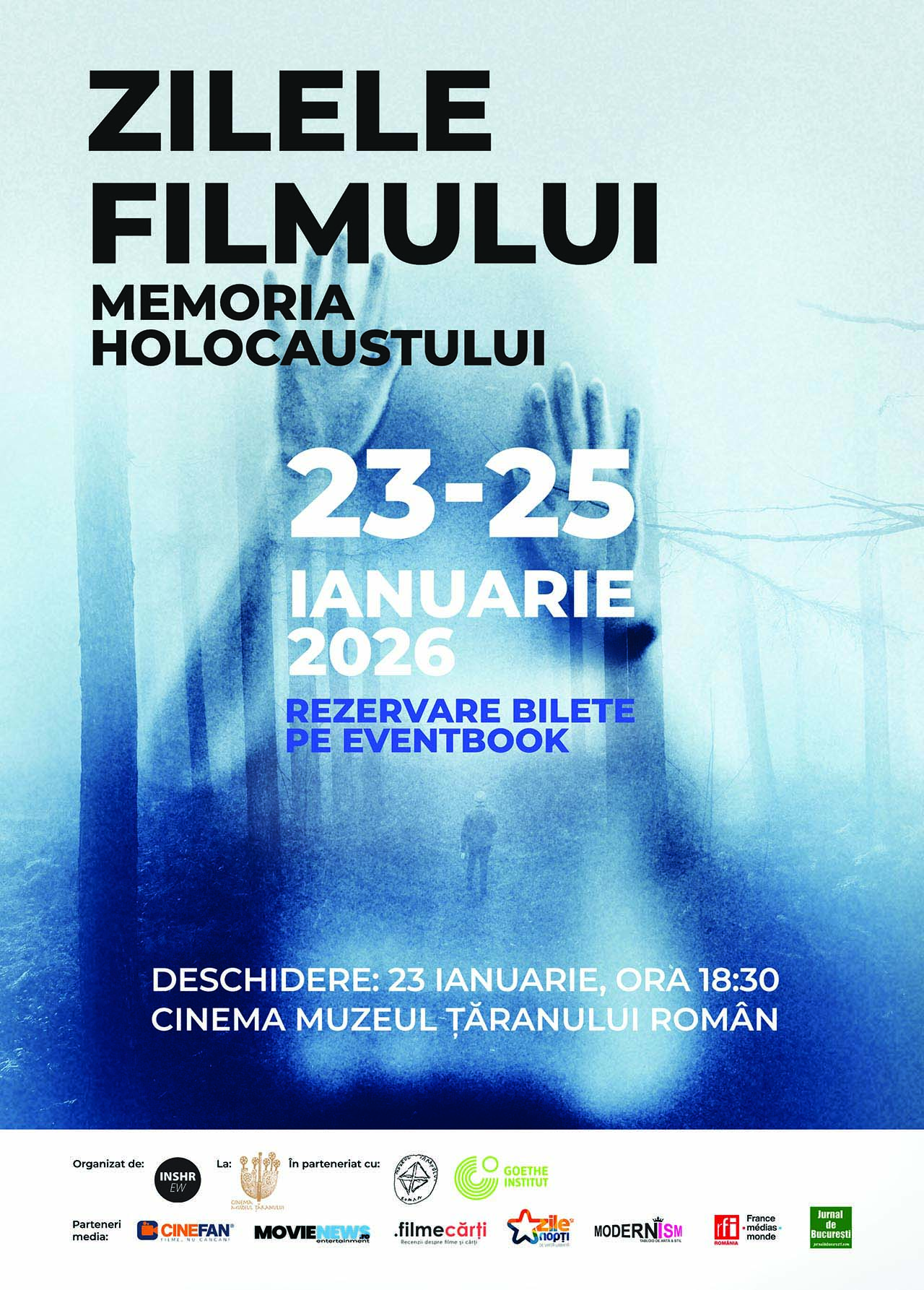 Zilele filmului &bdquo;Memoria Holocaustului&rdquo;, &icirc;ntre 23-25 ianuarie la Cinema Muzeul Țăranului