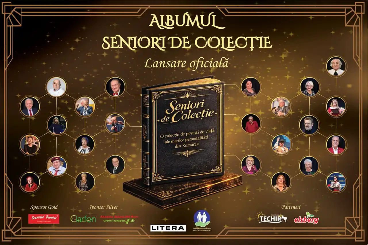 Albumul „25 de Seniori de colecție ai României” Albumul „25 de Seniori de colecție ai României” se lansează la București