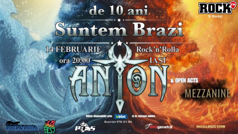 Anton - de 10 ani Suntem Brazi @ Rocknrolla