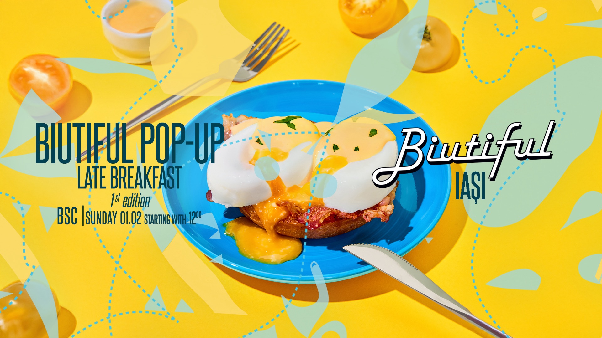 Biutiful Pop-up - Late breakfast @ Biutiful • Zile și Nopți