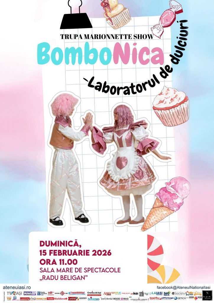 BomboNica-Laboratorul de dulciuri | Marionnette Show @ Ateneul Național