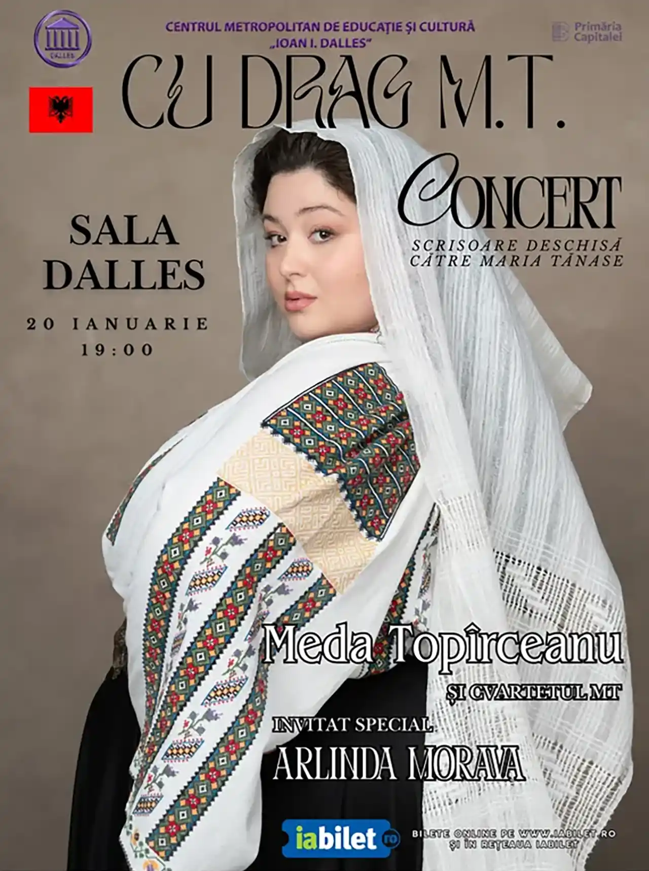 Costinel Mirea și Meda Topîrceanu, împreună pe scena Sălii Dalles, într-un spectacol-omagiu dedicat Mariei Tănase Costinel Mirea și Meda Topîrceanu, împreună pe scena Sălii Dalles, într-un spectacol-omagiu dedicat Mariei Tănase