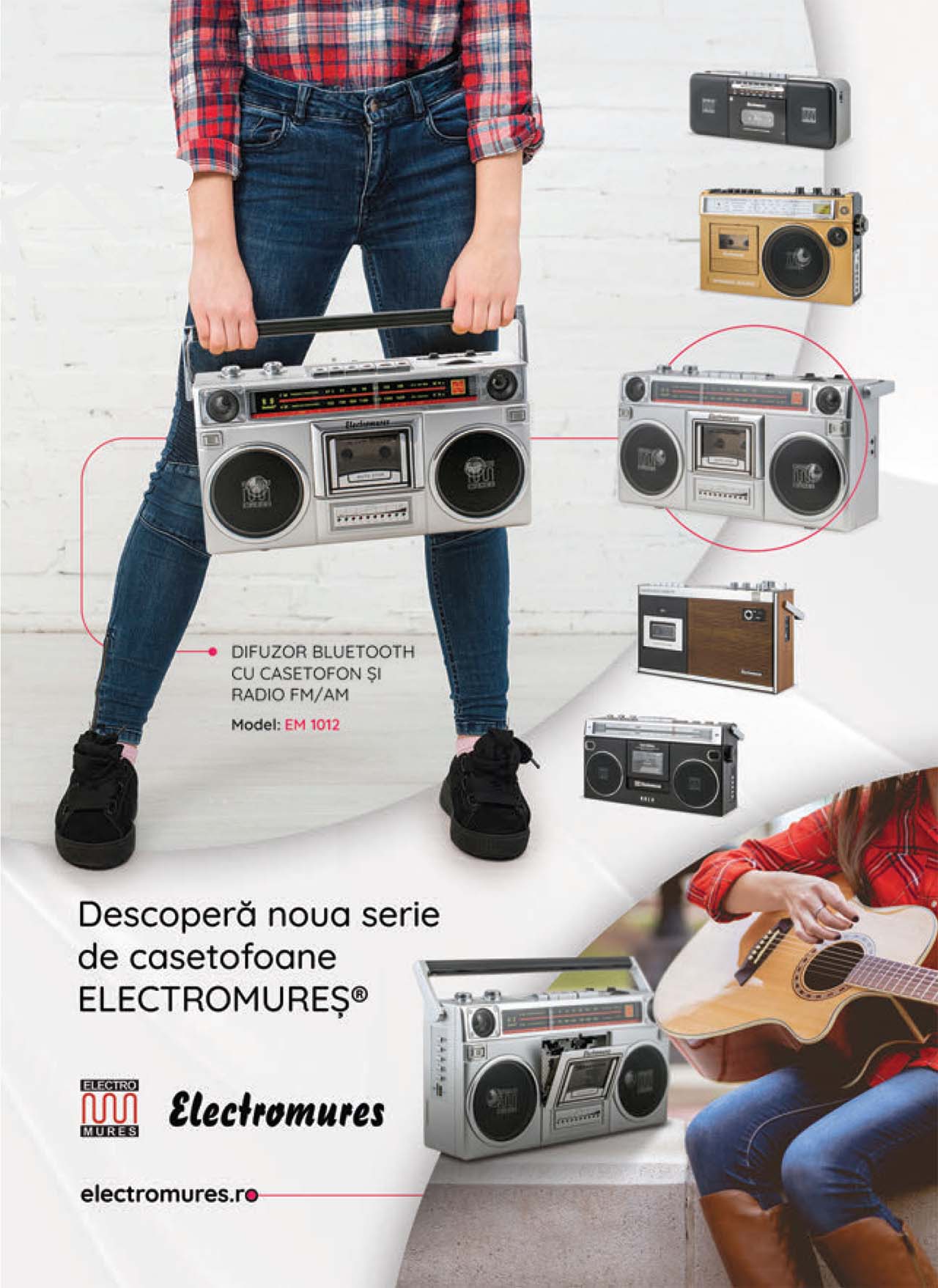 Produse Electromureș, casetofoane