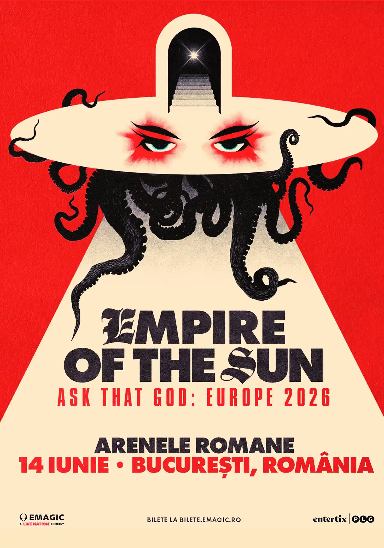 Empire of the Sun concertează la Arenele Romane Empire of the Sun concertează la Arenele Romane, iar biletele au fost puse în vânzare