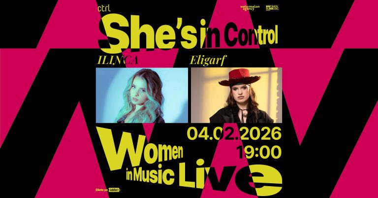 ILINCA & Eligarf • She’s in Control. Women in Music Live @ Control Club