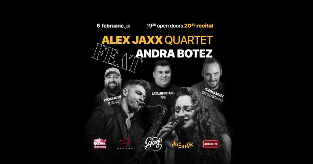 Jazzings: Alex Jaxx Quartet feat Andra Botez @ Acaju