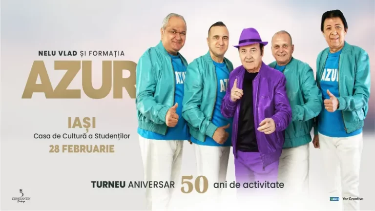 Nelu Vlad și Formația Azur - Turneu Aniversar “50” @ Casa de Cultură a Studenților
