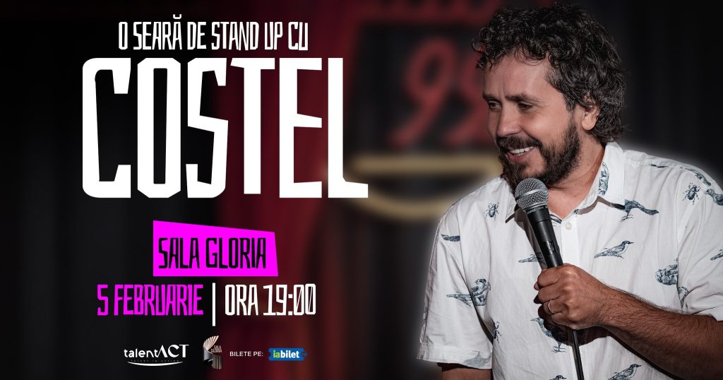 O seară de stand-up cu Costel @ Sala Gloria