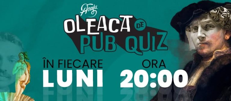 Oleacă de PubQuiz - Cold as ICE @ Acaju