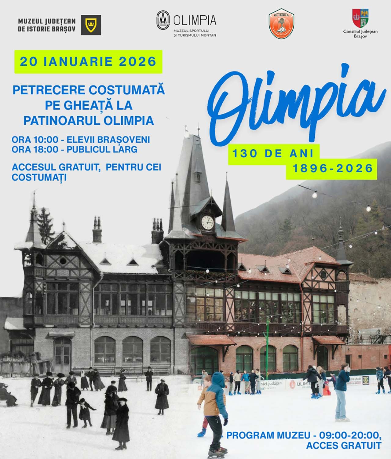 Aniversările Olimpiei - 130 de ani la Olimpia - Muzeul Sportului și Turismului Montan