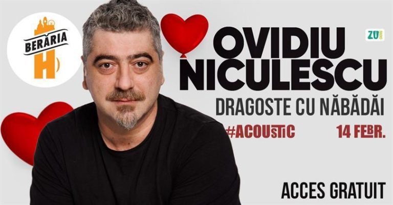Ovidiu Niculescu | Dragoste cu năbădăi | #Acoustic @ Berăria H