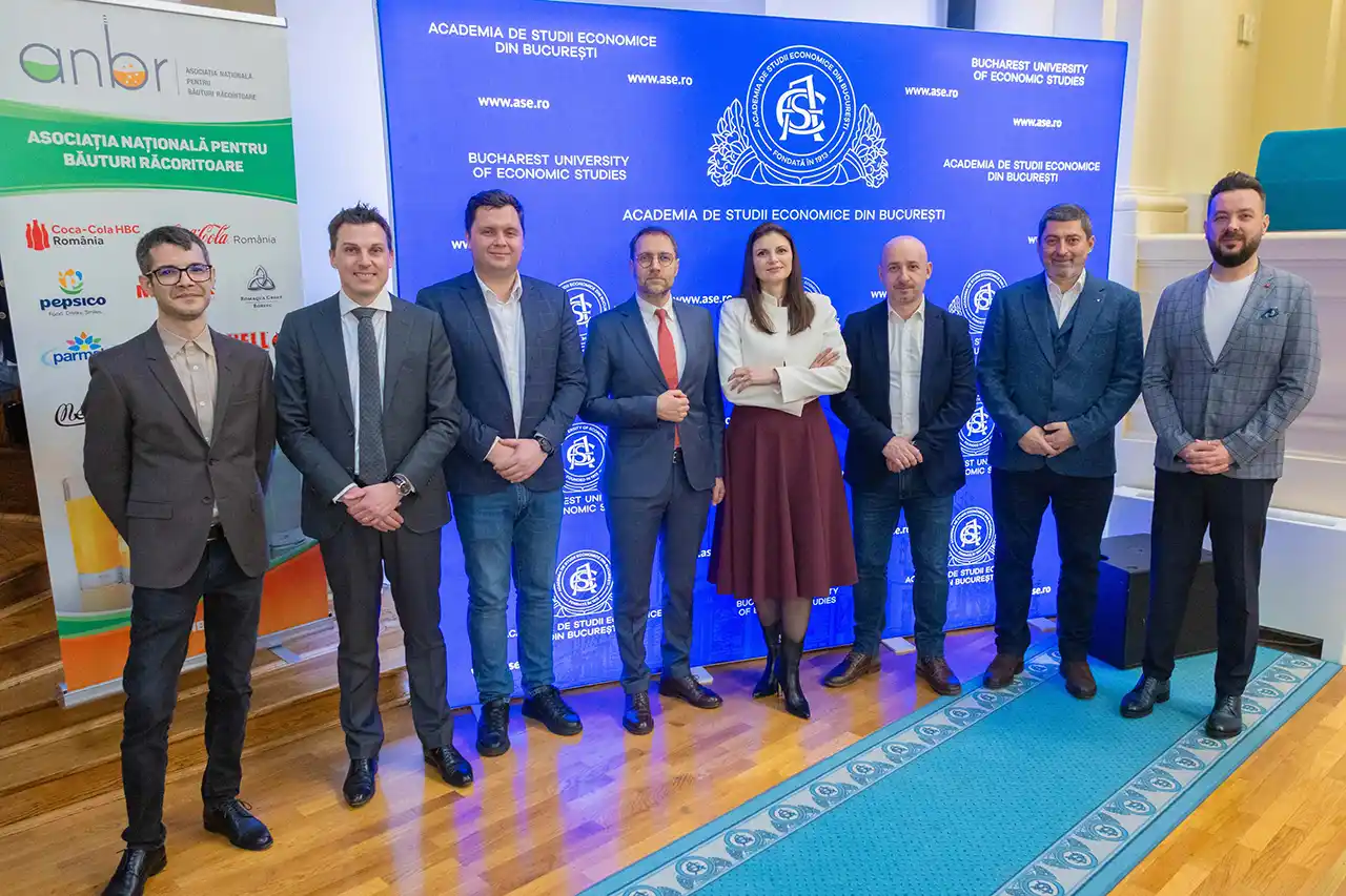 Industria băuturilor răcoritoare, poză de grup ANBR Industria băuturilor răcoritoare, poză de grup ANBR
