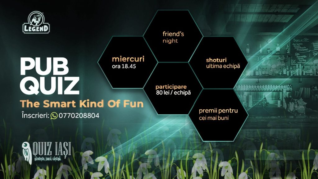 Pub Quiz @ Legend Pub