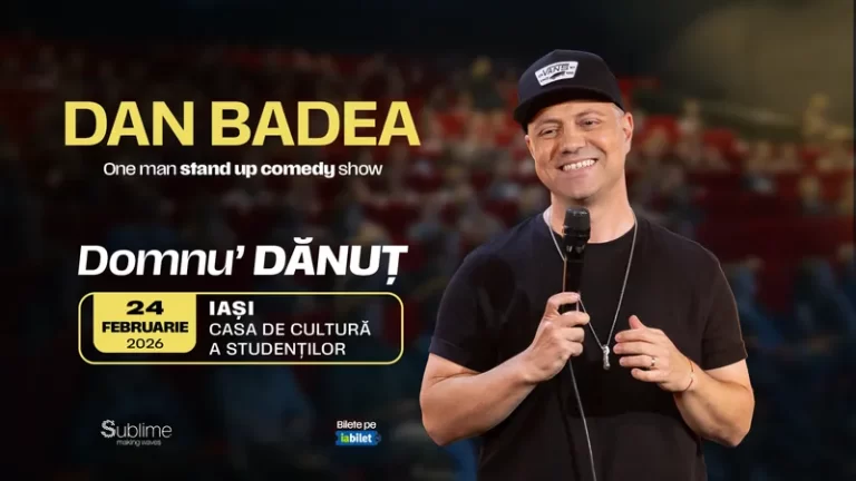 Stand-up Comedy cu Dan Badea - “Domnu’ Dănuț” @ Casa de Cultură a Studenților