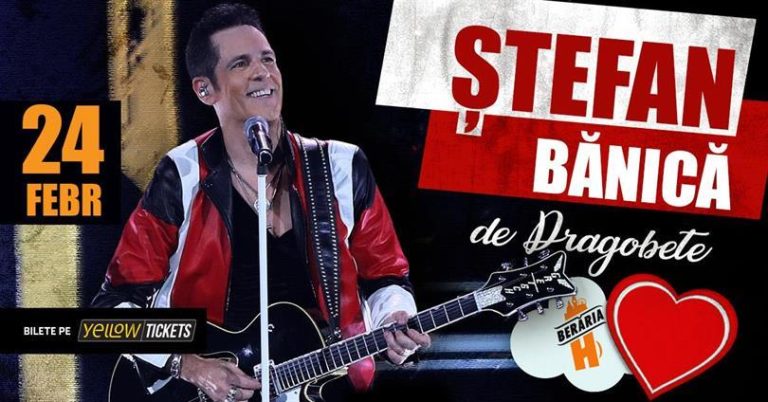 Ștefan Bănică | Concert de Dragobete @ Berăria H
