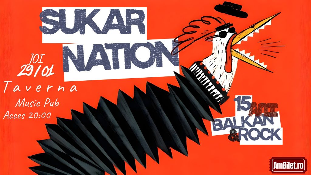 Sukar Nation - 15 Ani de Balkan & Rock @ Taverna Music Pub