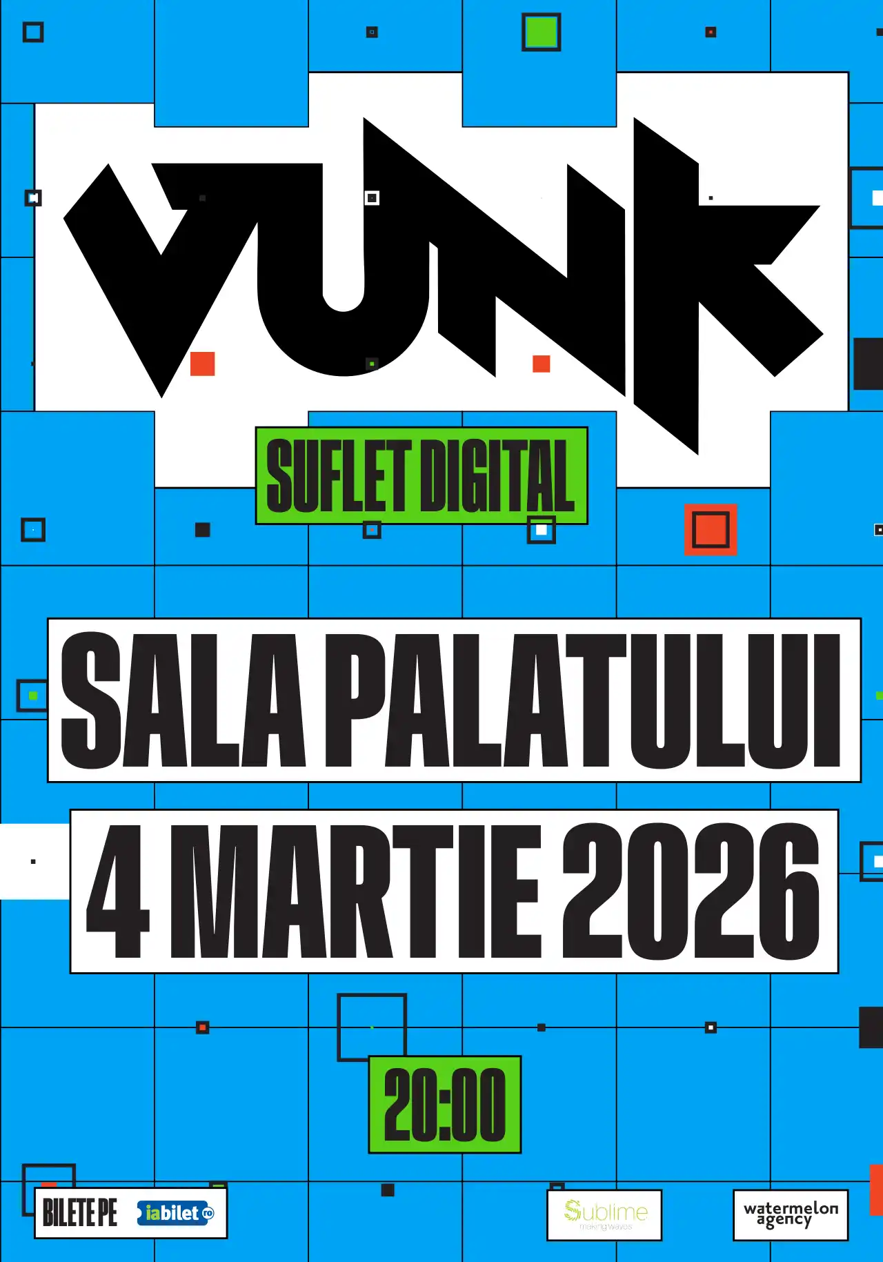 VUNK aduce &bdquo;SUFLET DIGITAL&rdquo; la Sala Palatului 