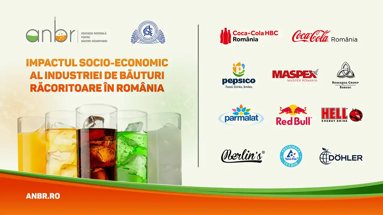 Studiu ASE: Industria băuturilor răcoritoare, afectată direct de șocurile fiscale din ultimii ani, deși contribuie anual cu 3.74 miliarde de lei la economia românească