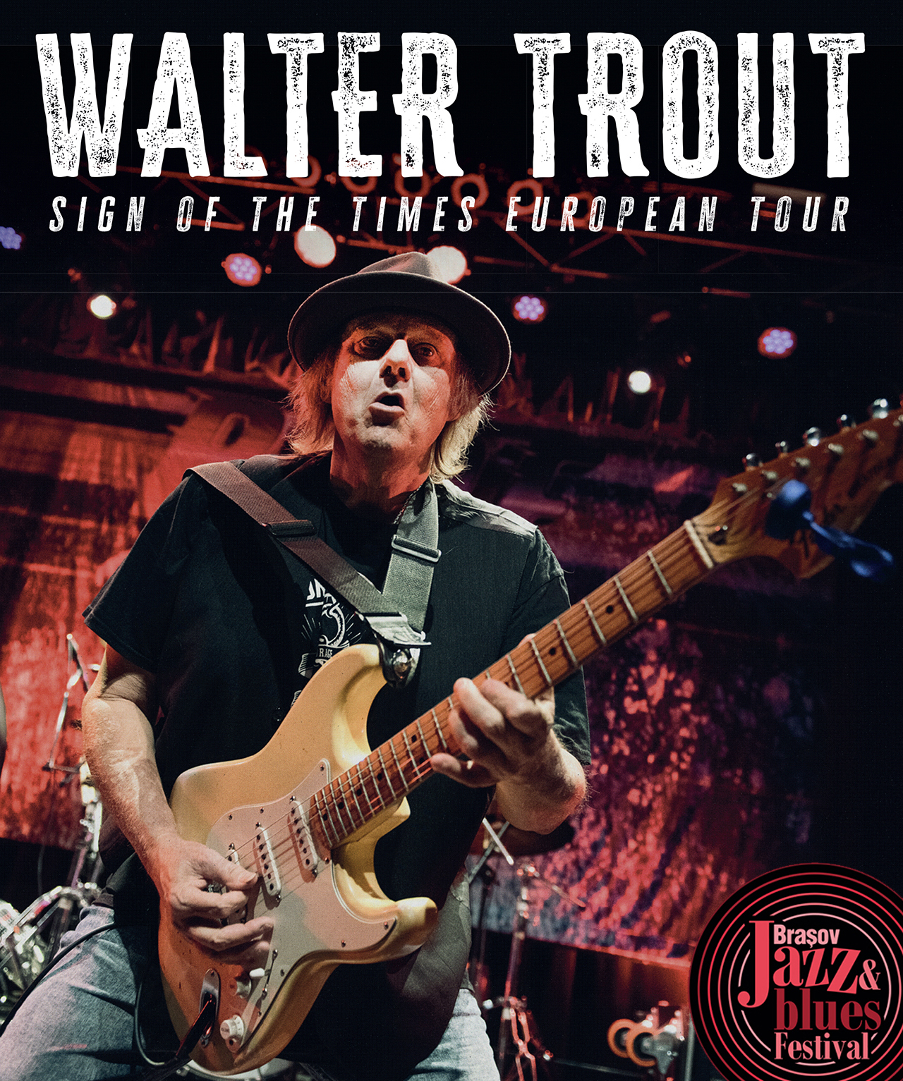 WALTER TROUT în concert live WALTER TROUT în concert live