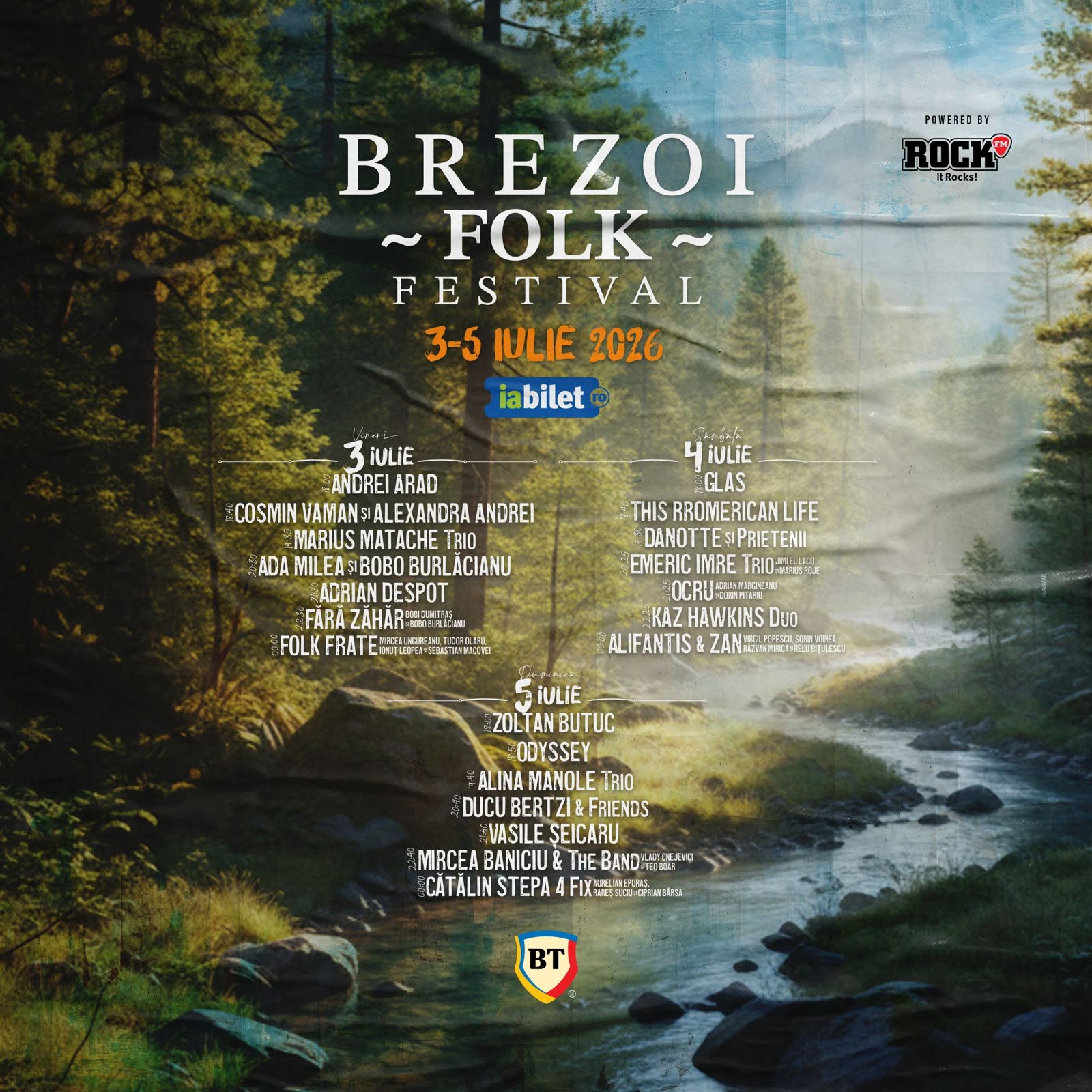brezoi folk festival lineup
