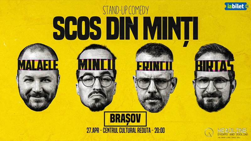 Stand-up Comedy cu Frînculescu, Mălăele, Mincu și Birtaș