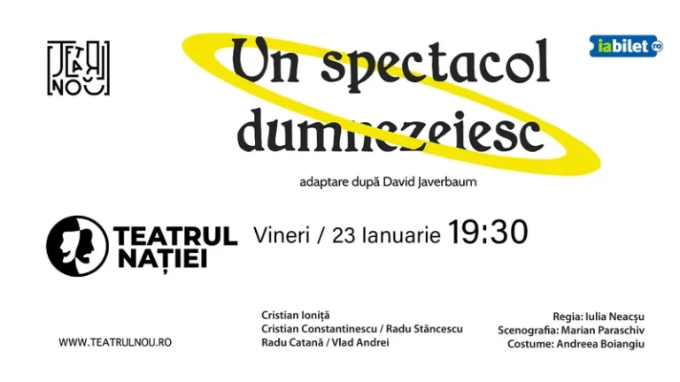 Un spectacol dumnezeiesc