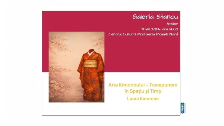Arta Kimonoului-Transpunere în Spațiu și Timp Centrul Cultural