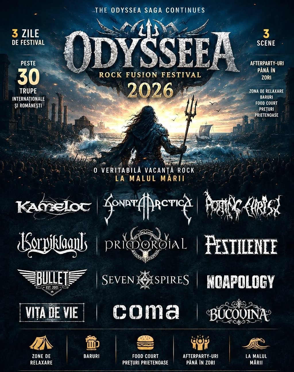 odysseea rock fusion festival 2026 afis