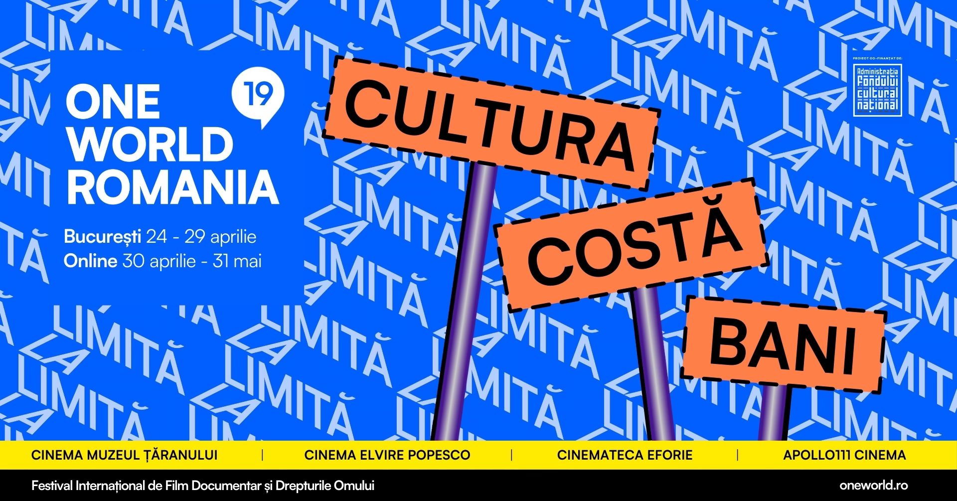 one world romania afis