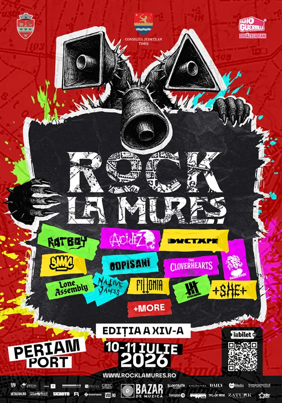 rock la mures 2026 afis
